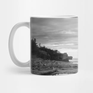 Early Morning at Pokeshaw Rock in New-Brunswick, Canada V4 Mug